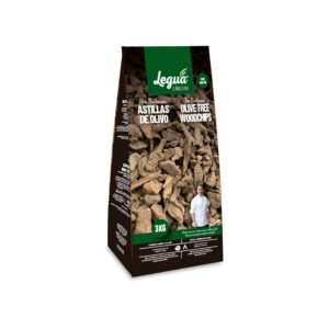BBQ houtchip olijf 3KG