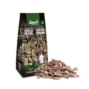 Détail des chips de bois d'olivier pour barbecue 3KG