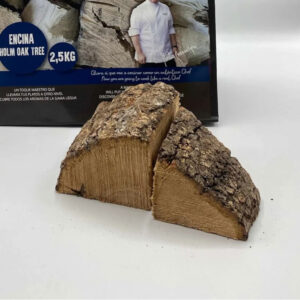 Photo détail chunks de fumage BBQ chêne