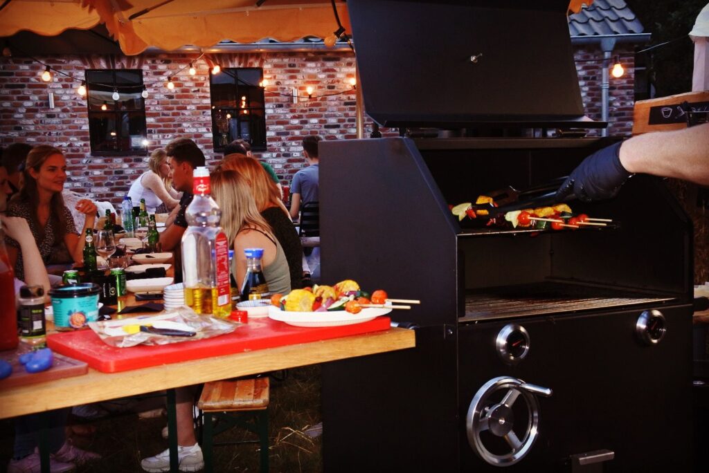 DTB Grill sur site lors d'un événement