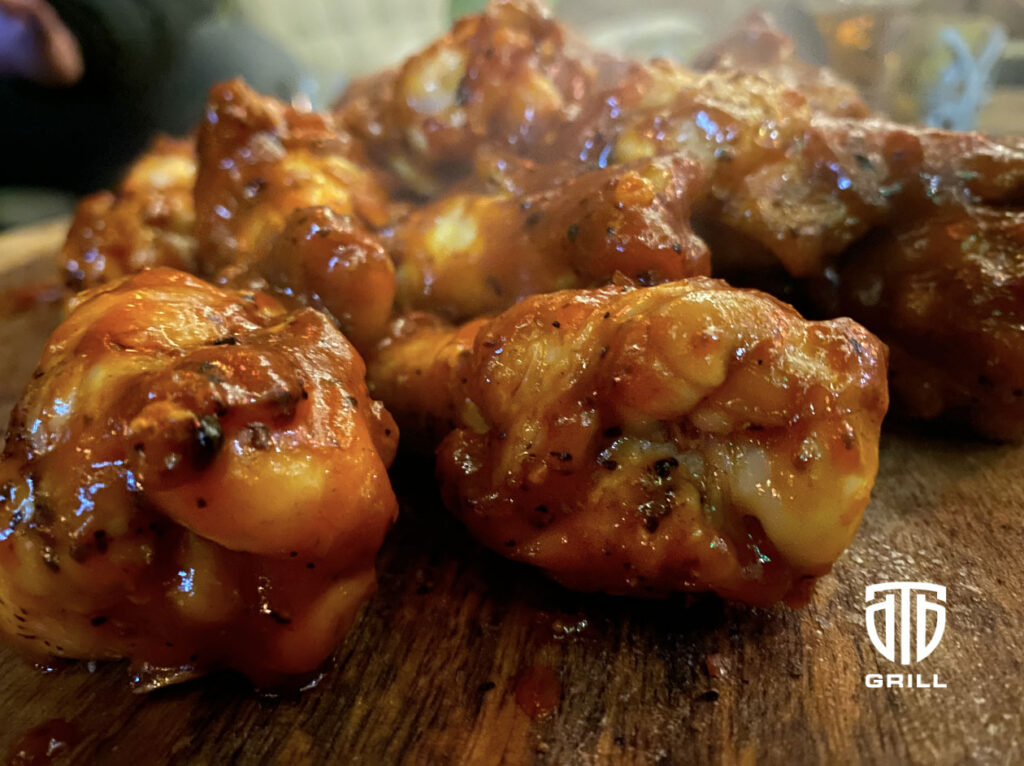 Ailes de Buffalo grillées