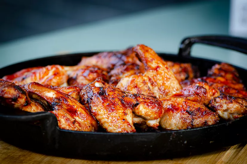 Ailes de poulet Sriracha